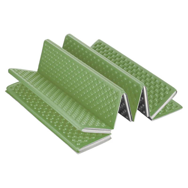 NILS Camp Opvouwbare Slaapmat met Aluminium Rand - Groen - 195 cm