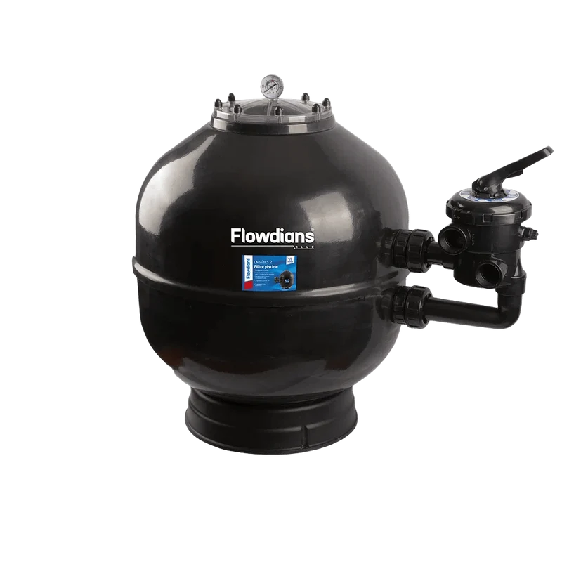 Flowdians Caraibes II polyester side mount zandfilter 15 m³/u