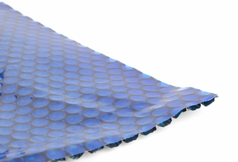 W'eau solar cover rechthoekig - 488 x 244 cm (zeilmaat 476 x 234) - Zwart/Blauw