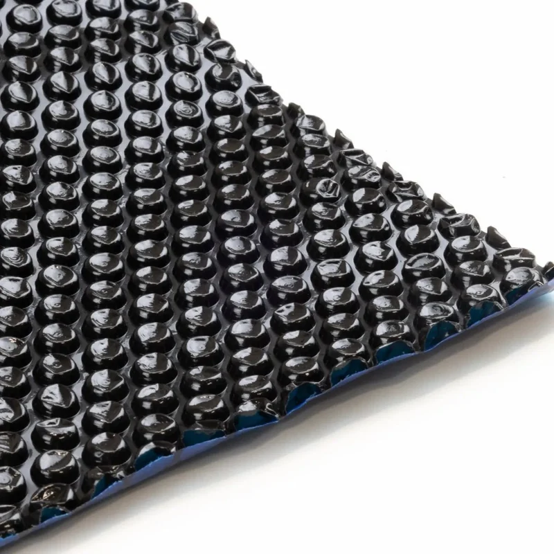 W'eau solar cover ovaal - 305 x 200 cm (zeilmaat 284 x 175) - Zwart/Blauw
