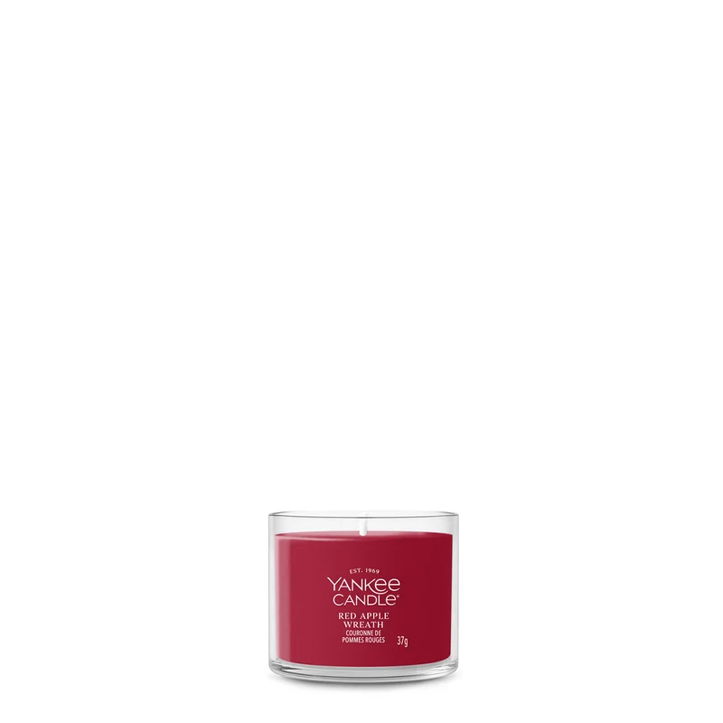 Candela Votiva Red Apple Wreath 37g Rosso Yankee Candle