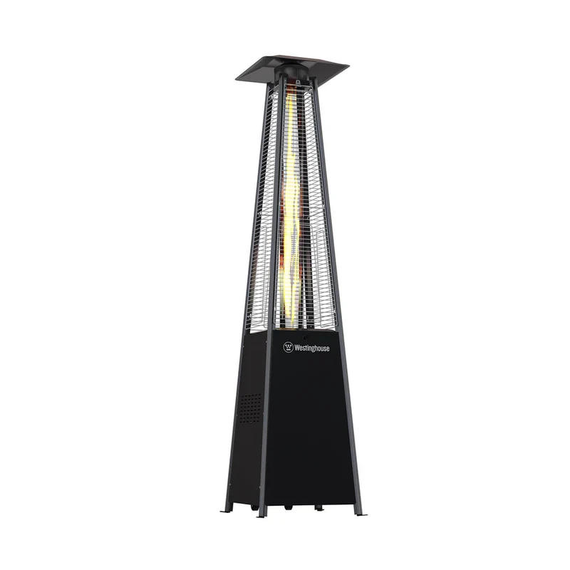 Chauffe-terrasse au propane sur pied