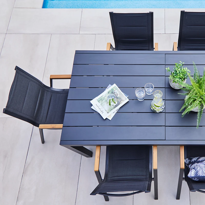 Ensemble à dîner extérieur Madeira - Table extensible