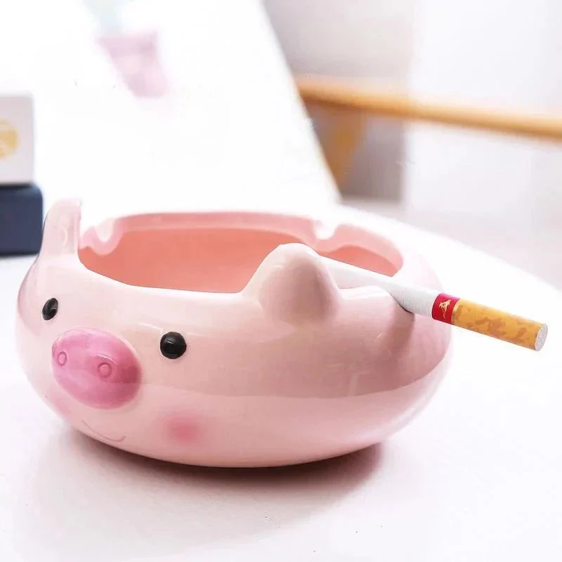 SmokyCritter - Tegneserie dyr Askebæger med Bærbart Design