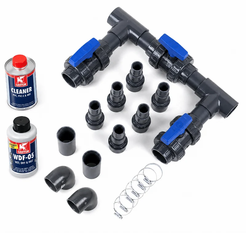 Bypass Kit voor warmtepomp - Universeel Luxe