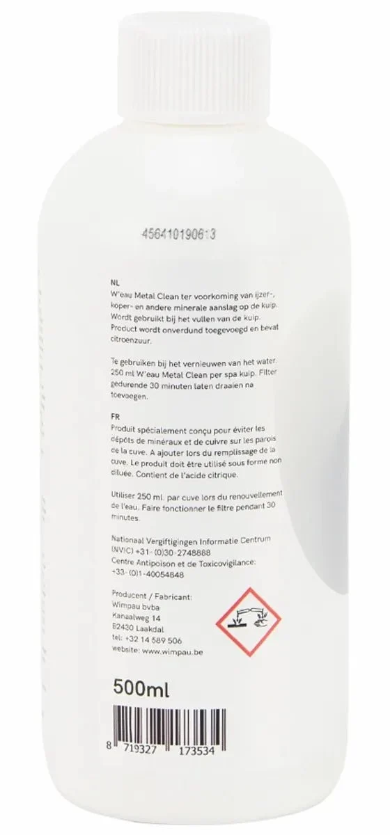 W'eau Metal Clean - 500 ml