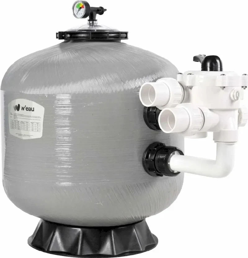 W'eau S-650 glasvezelversterkt sidemount zandfilter 16m³