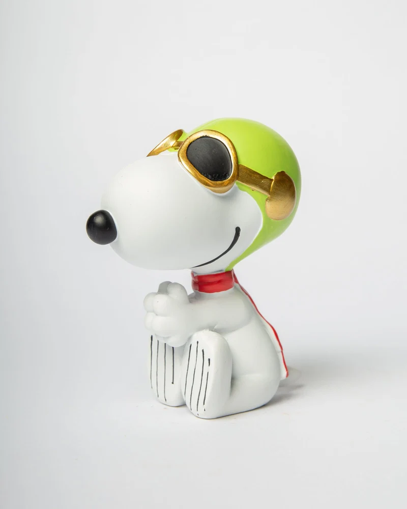 BLOGO Statuetta Snoopy Aviatore 5,8x10,2xH12cm
