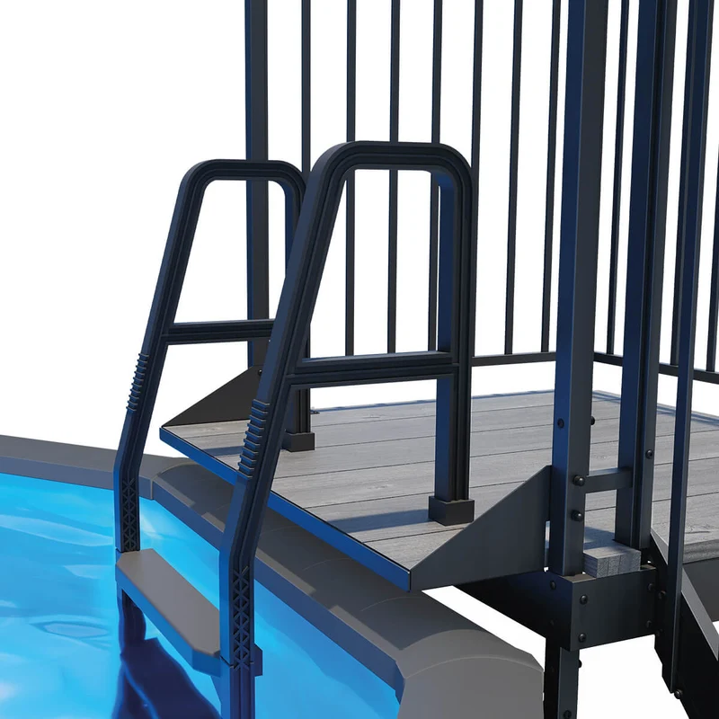 Mini terrasse pour piscines