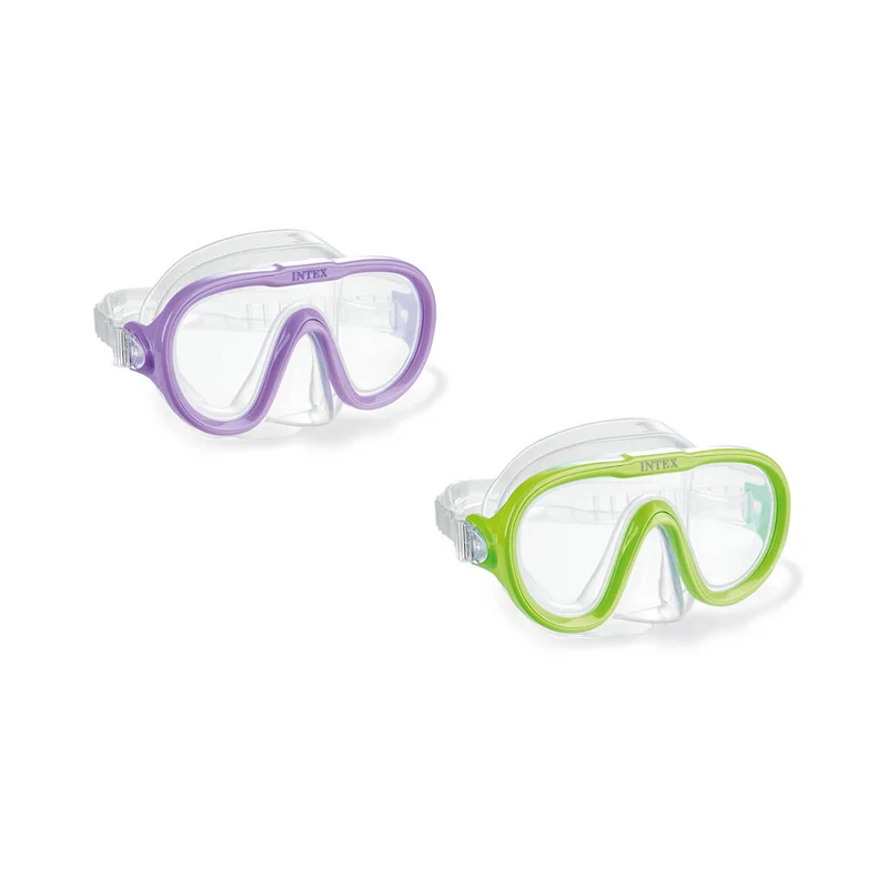 Masque de plongée hypoallergénique (2 couleurs assorties)