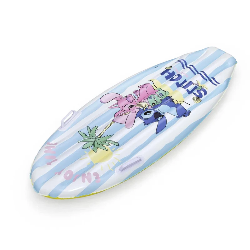 Flotteur de piscine planche surf Lilo & Stitch