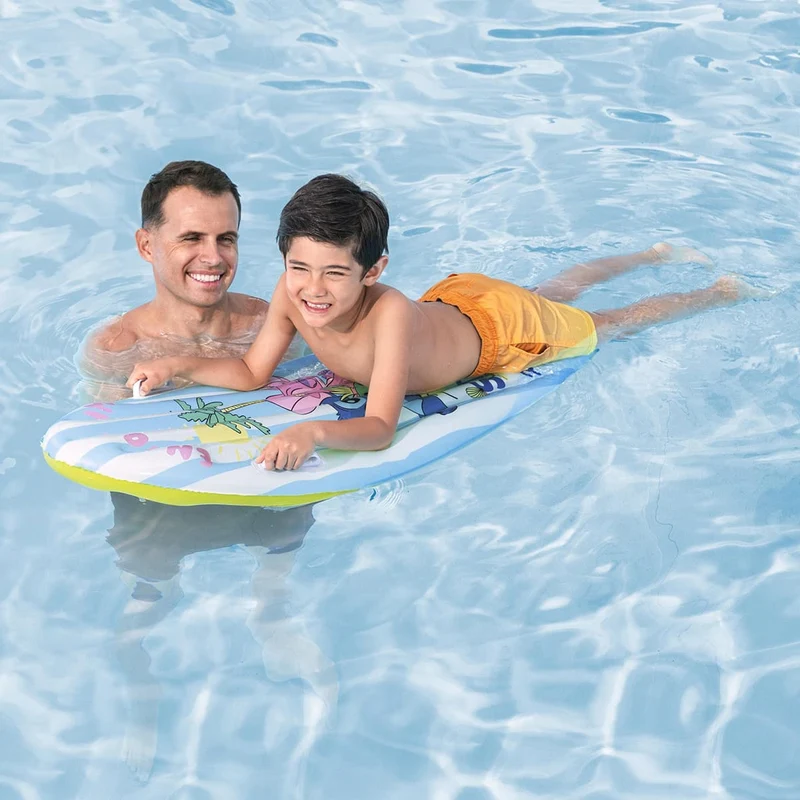Flotteur de piscine planche surf Lilo & Stitch