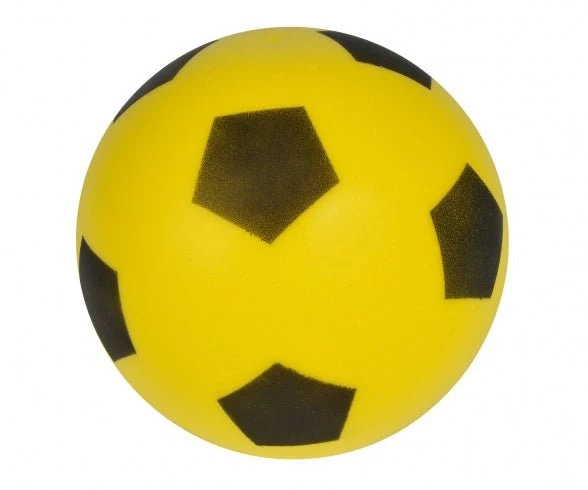 Simba Toys Soft Voetbal 20 cm – Geel