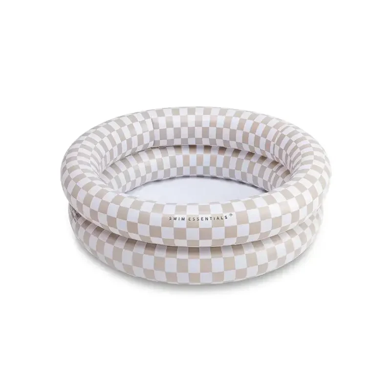 Piscine pour Bébé - checkmate beige, 60 cm - Swim Essentials