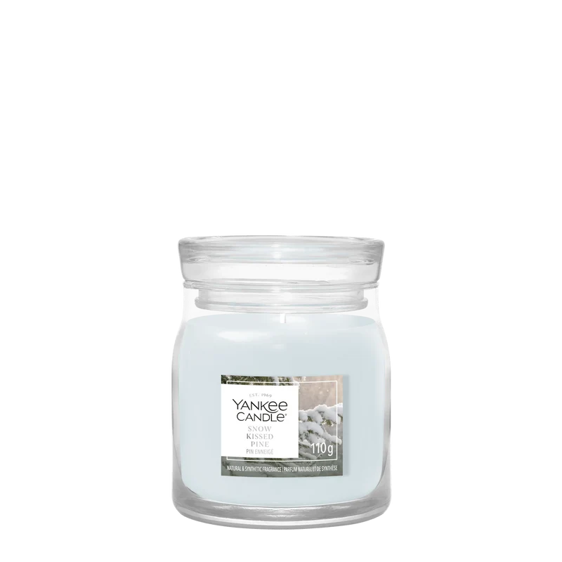 Candela Snow Kissed Pine 110g Bianca Yankee Candle