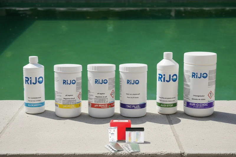 Rijo Helder Water Set – Complete oplossing voor groen zwembadwater