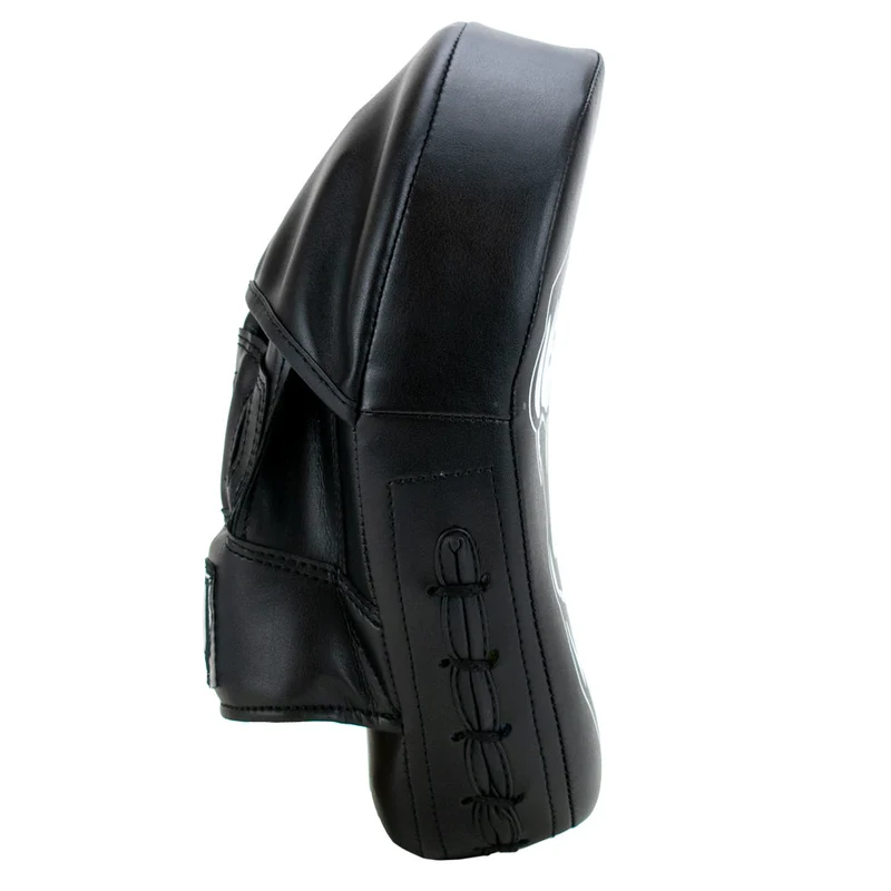 Super Pro Combat Gear Curved PU Handpads - Zwart / Wit