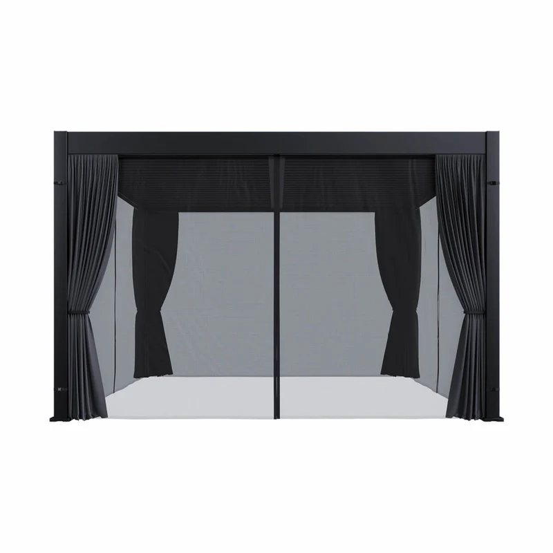 Rideaux et moustiquaires pour pergola Ombrella - 13 x 13 pi