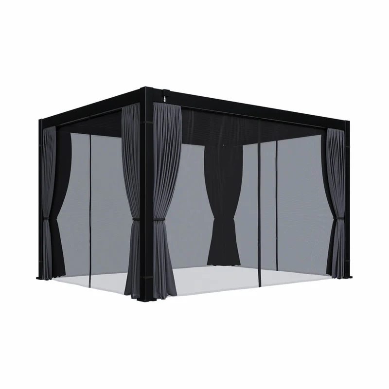 Rideaux et moustiquaires pour pergola Ombrella - 10 x 13 pi