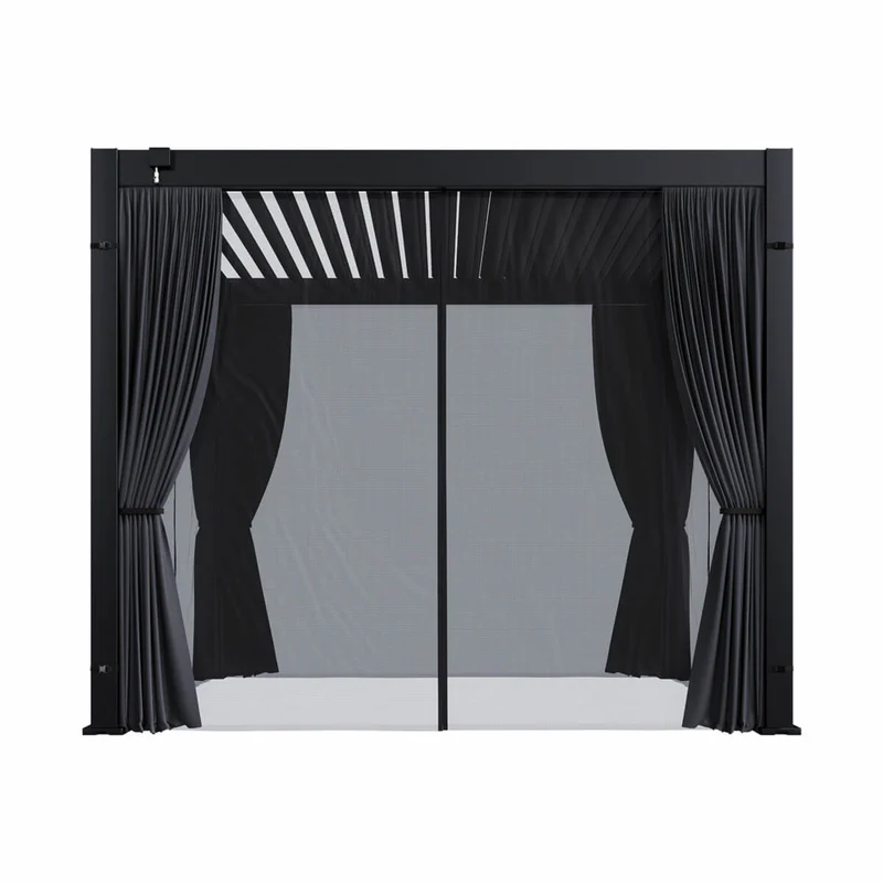 Rideaux et moustiquaires pour pergola Ombrella - 10 x 10 pi