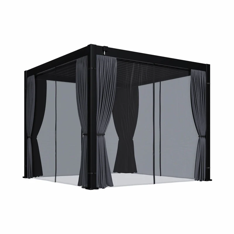 Rideaux et moustiquaires pour pergola Ombrella - 10 x 10 pi