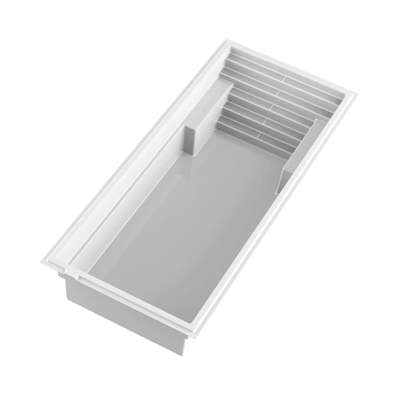 Piscine en fibre de verre - 12 x 28 pi