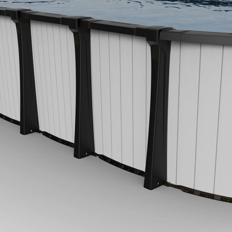 Piscine hors terre Pure - Ovale