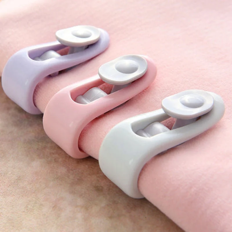 ClipMate – 6 delt Sæt Quilt Fastgørelsesclips med Skridsikker Design