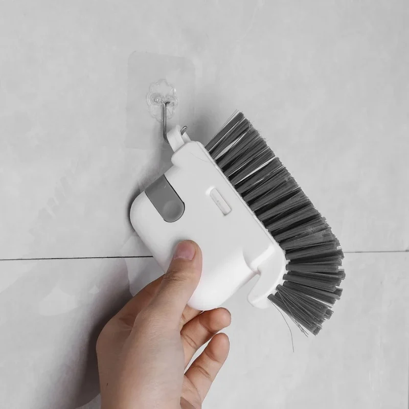 FlexBrush – 3 i 1 Rengøringsbørste med Indbygget Skraber og Pincet