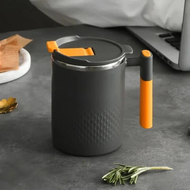 SipGuard – Bærbar Kaffekop med Låg og Håndtag