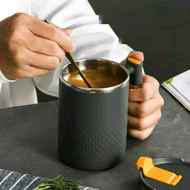 SipGuard – Bærbar Kaffekop med Låg og Håndtag