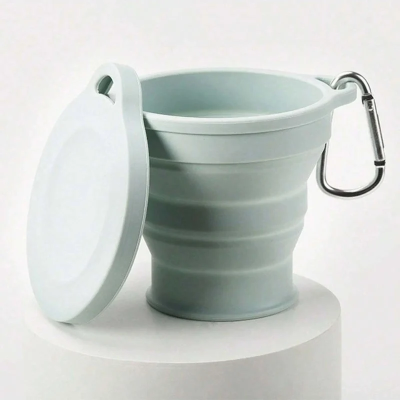 CupMate – Foldbar Mini Kop med Indbygget Ophængningshul