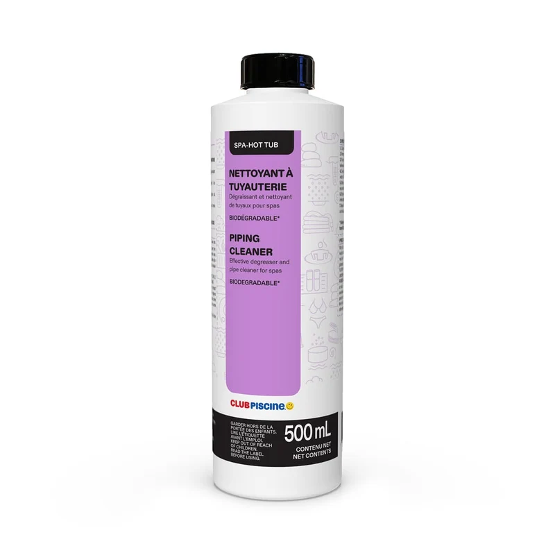 Nettoyant à tuyauterie pour spa - 500 ml
