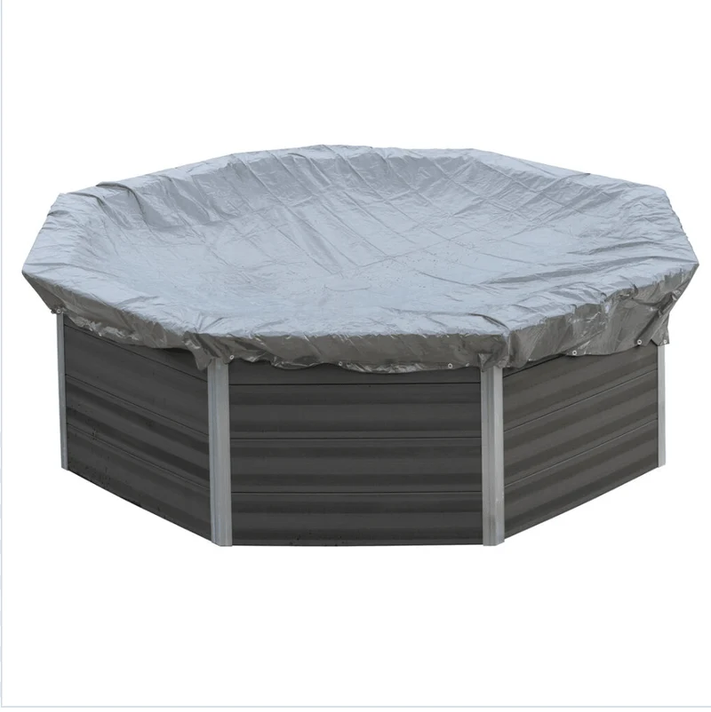 GRE Winterafdekking Rond – Zeil Ø460 cm, voor Composite Zwembaden Ø410 cm (580 g/m²)