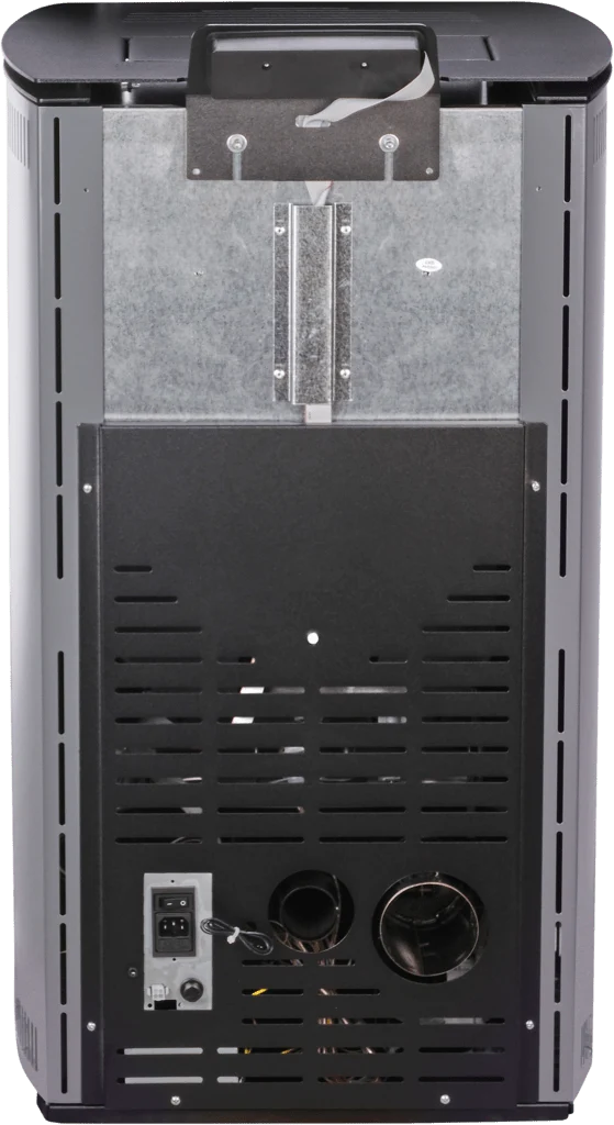 Qlima Pelletkachel Fiorina 90 S-Line – 9 kW, Grijs