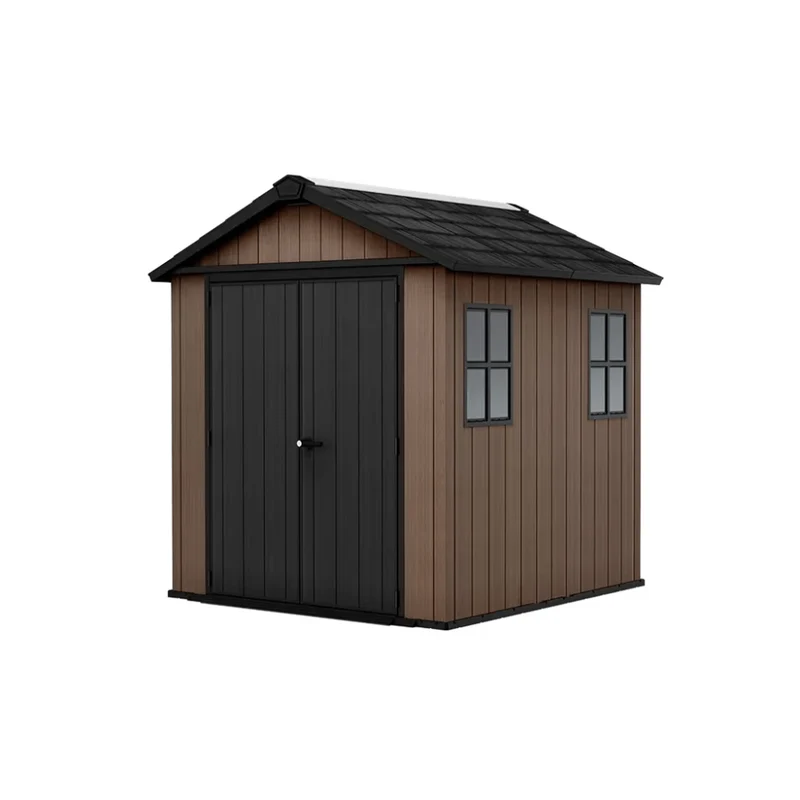 Keter - Caseta de exterior Newton 757/775 marrón