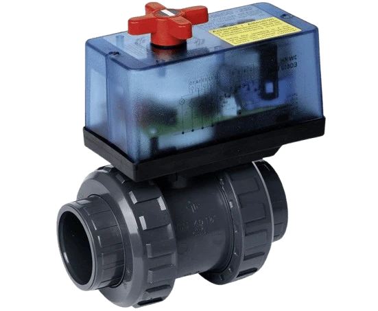 2-weg electronische kogelkraan 63 mm, 230V AC