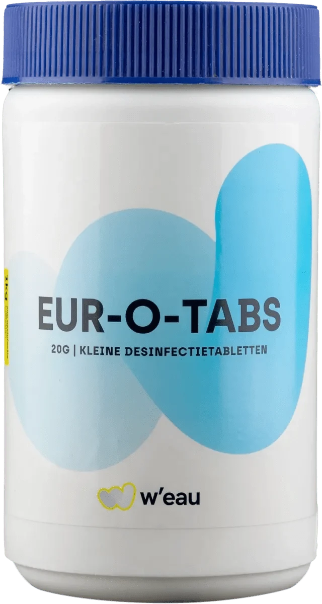 W'eau kleine chloortabletten 20 grams - 1 kg