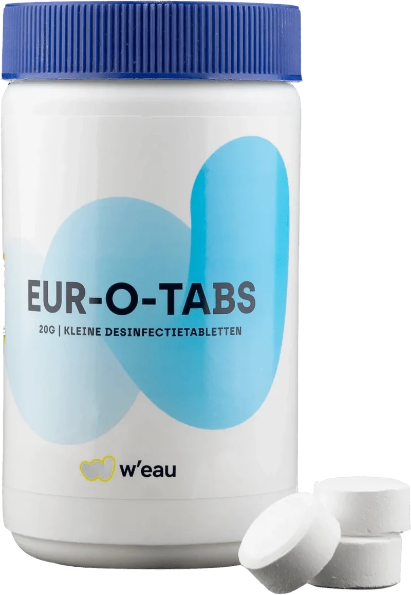 W'eau kleine chloortabletten 20 grams - 1 kg