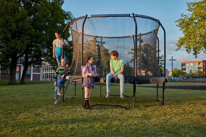 Salta Premium Black Edition trampoline - Ø 366 cm - Zwart