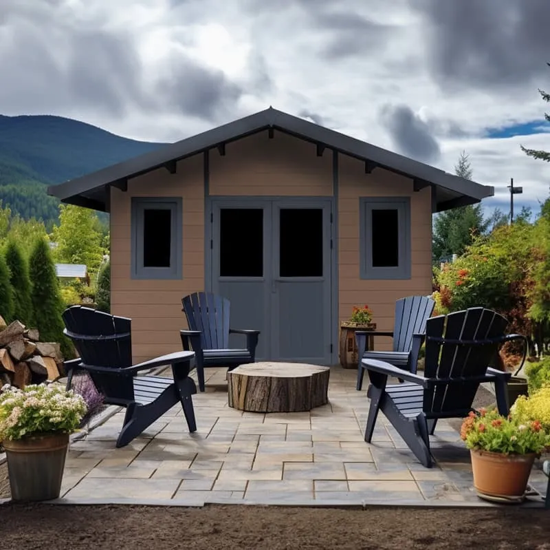 Cabanon Scandinave - 12 x 10 pi