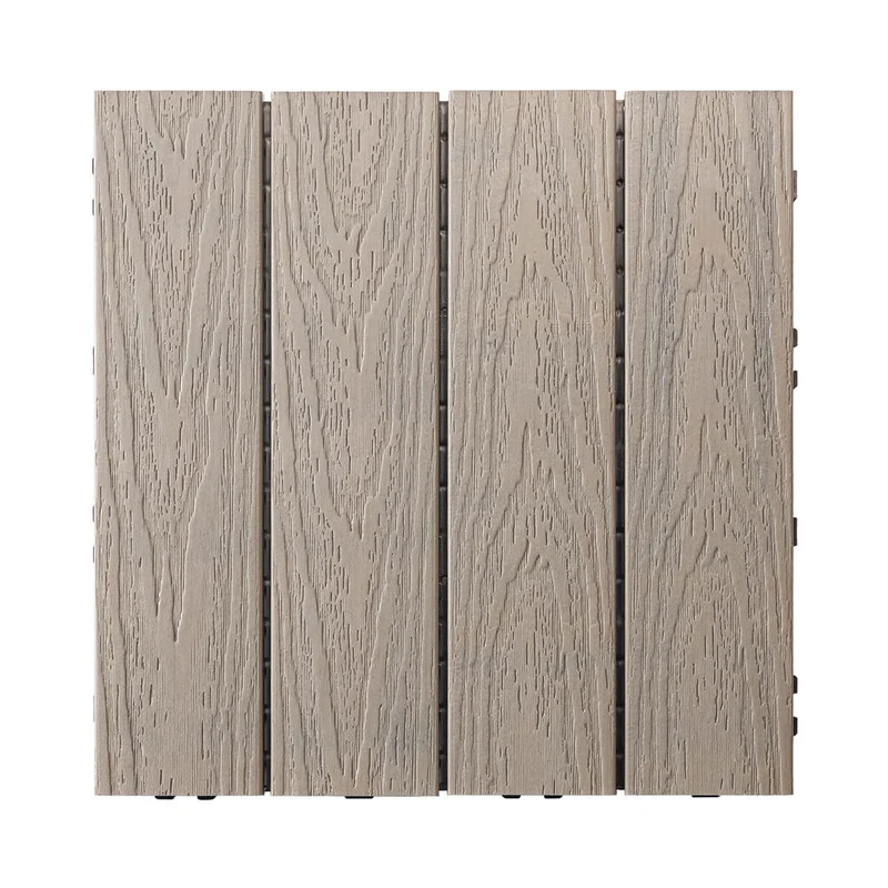 Tuile de terrasse en composite - 12 x 12 po
