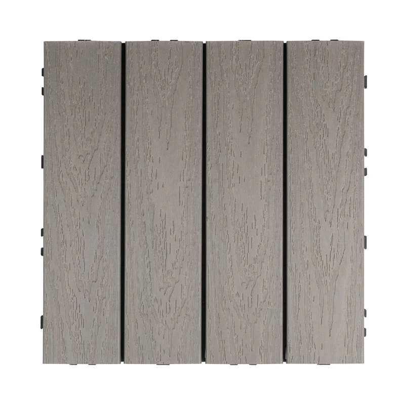 Tuile de terrasse en composite - 12 x 12 po