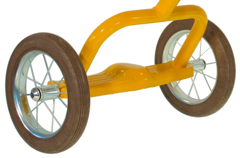 Tricycle Enfant Italtrike Road Work Orange Conduite Sécurisée Avec Selle Réglable Pour Enfants 3 À 5 Ans