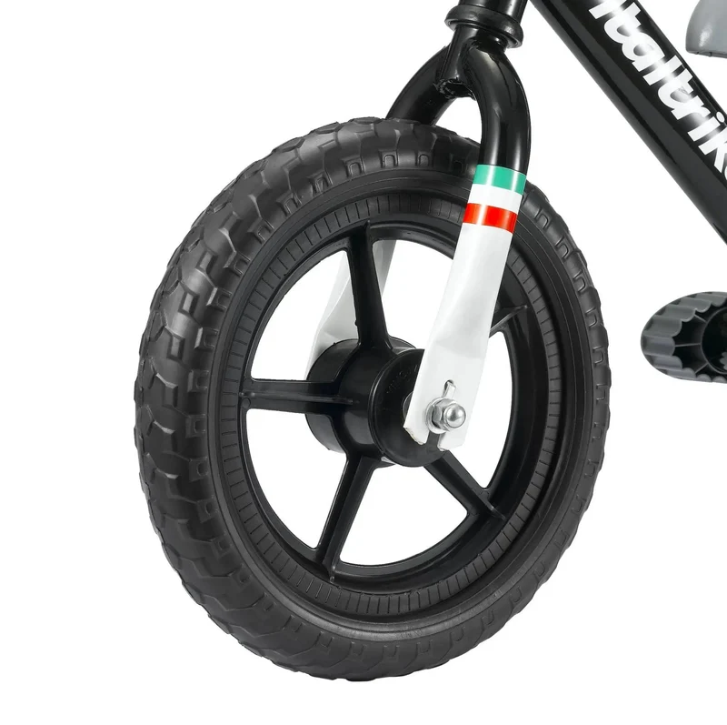 Draisienne Pista Italtrike Acier Robuste Roues 12 EVA Noires Confort Et Sécurité Pour Enfants 2 À 5 Ans