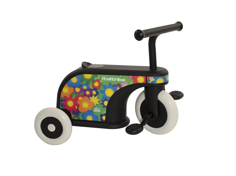 La Cosa 2 En 1 Porteur Tricycle Fleur Italtrike Pour Enfants 1 À 3 Ans Transition Douce Indépendance