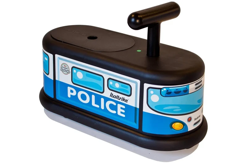 La Cosa 1 Porteur Police Italtrike Véhicules Avec Roues Multidirectionnelles Pour Enfants 1 À 6 Ans