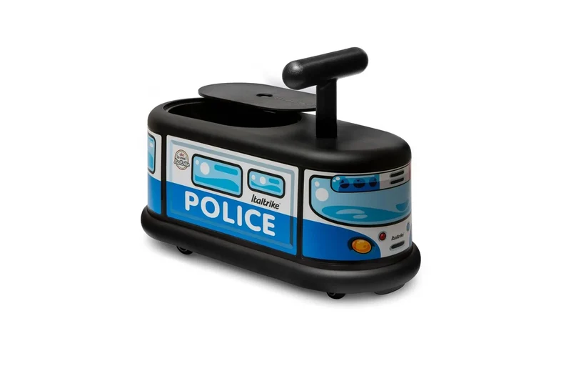 La Cosa 1 Porteur Police Italtrike Véhicules Avec Roues Multidirectionnelles Pour Enfants 1 À 6 Ans
