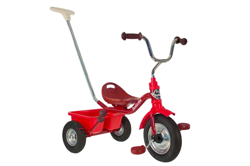 Tricycle Racing Monza Italtrike Pour Enfants 2 à 6 Ans Pneus PU Robuste Conduite Sensationnelle