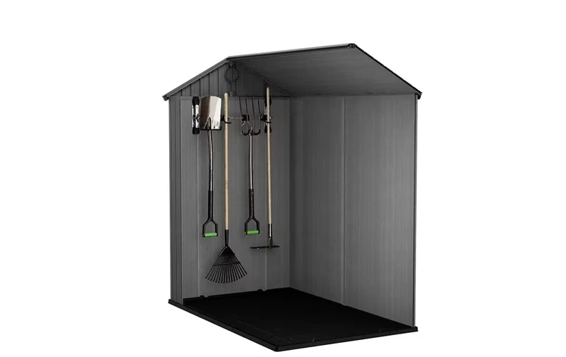 Keter - Colgador multiusos metal/negro